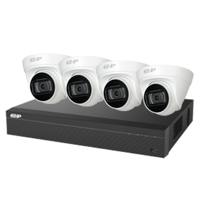 EZIP-KIT NVR1B04HC-4P/E/ 4-T1B20P